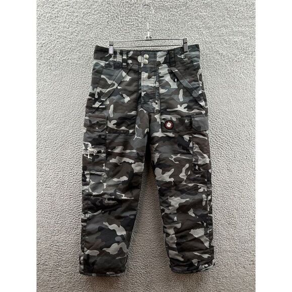 World Industries Outerwear Camo Snowboarding Pants Size Small - Picture 1 of 7